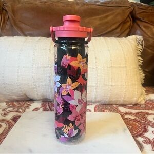 Vera Bradley Sport Water Bottle in the Rosa Floral pattern